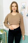 158725 Selanik Crop Sweatshirt